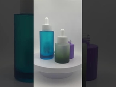 15 ml 20 ml 30 ml 50 ml 100 ml frasco de vidro com fundo espesso, forma redonda