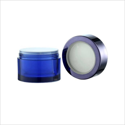 50g Double Wall Round Cosmetic Jar AS Cream Jar Empty eco friendly cosmetic jars
