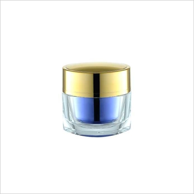 15g 50g Empty Cosmetic Cream Packaging  Acrylic Cream Jar Double Wall Round Cosmetic Jar