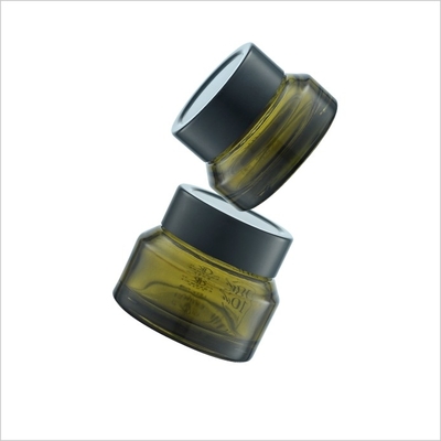 Cream Cosmetic Glass Bottle 15ml 30ml 50ml Glass Cream Jars Cosmetics For Skincare