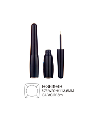 Cosmetic Empty Eyeliner Pen Tube Packaging Plastic Empty Eyeliner Pencil 3ml