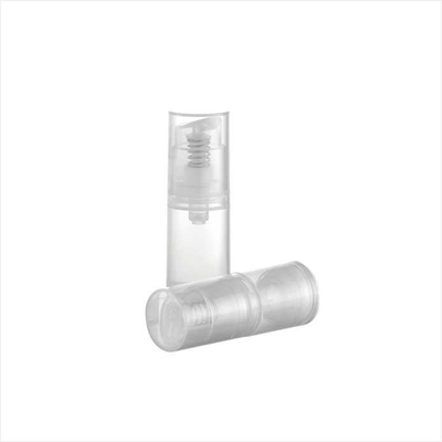 3ml 5ml 10ml 15ml Round Single wall cosmetic airless pump PP bottle for travel set