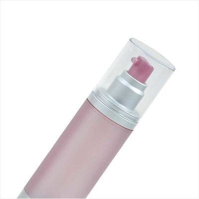 15ml 30ml 50ml 60ml 80ml 100ml 120ml Plastic Airless Bottle with Aluminum Collar and Base cosmetic lotion bottlesse