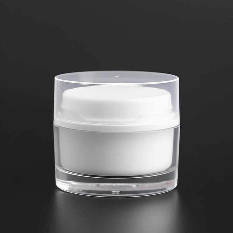 Customized Cosmetic Cream Jar with PP Inner Bottle Material for Skin Care Cream and Face Cream Packaging