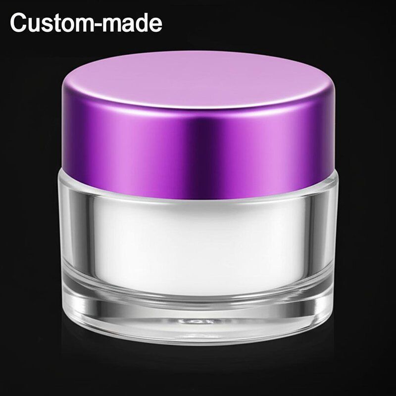 Custom-made Colour Cosmetic Cream Jar with PP Inner Bottle Material and 7 Days Fast Shipping for Face Cream Packaging